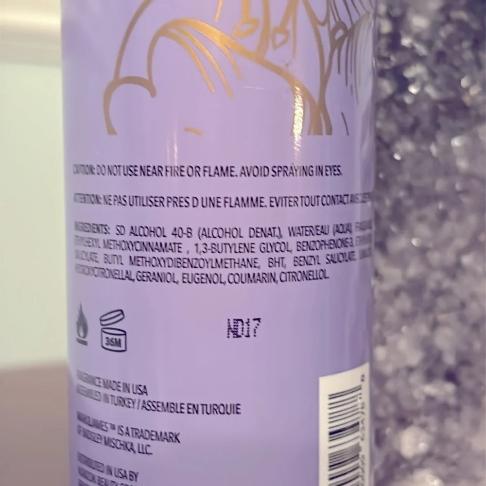 Brand New Badgley Mischka Mark & James Ava Fragrance Mist Body Spray 8.4 Fl Oz